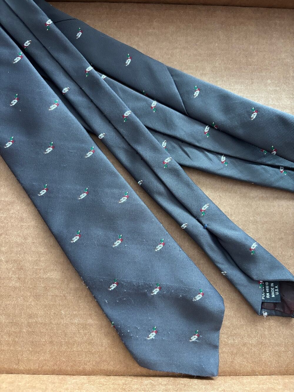 Vintage Mallard Duck Tie by Ram Tie Makers